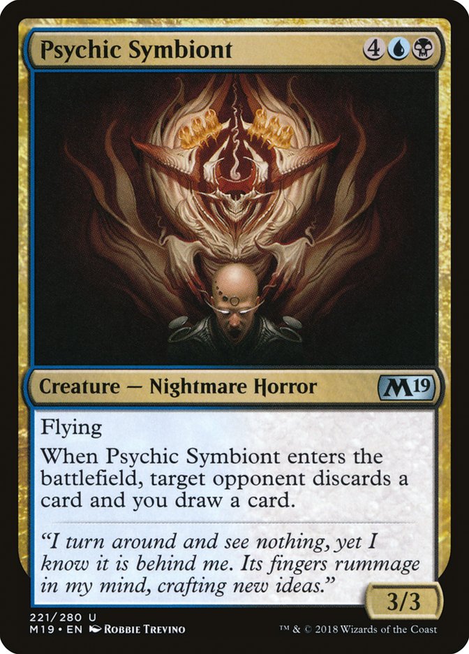 Psychic Symbiont [Core Set 2019] Foil