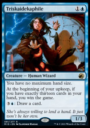 Triskaidekaphile (Promo Pack) [Innistrad: Midnight Hunt Promos] Foil