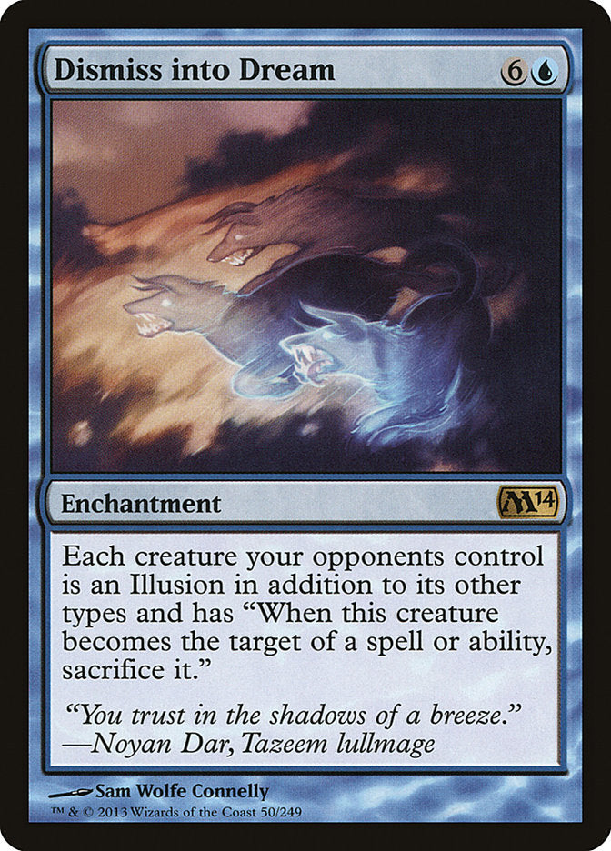 Dismiss into Dream [Magic 2014] Foil