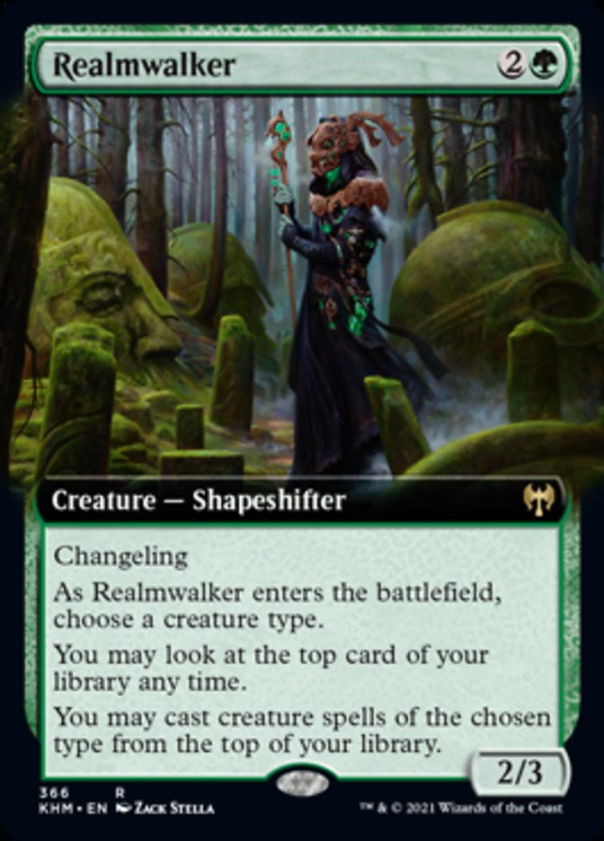 Realmwalker (Extended Art) [Kaldheim] Foil