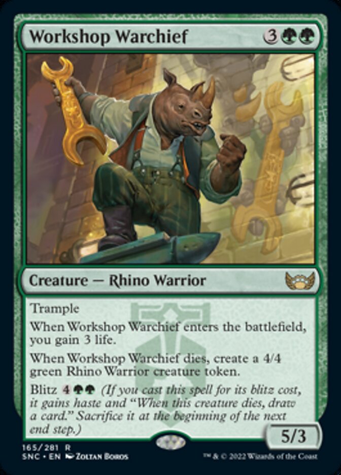Workshop Warchief [Streets of New Capenna] Foil