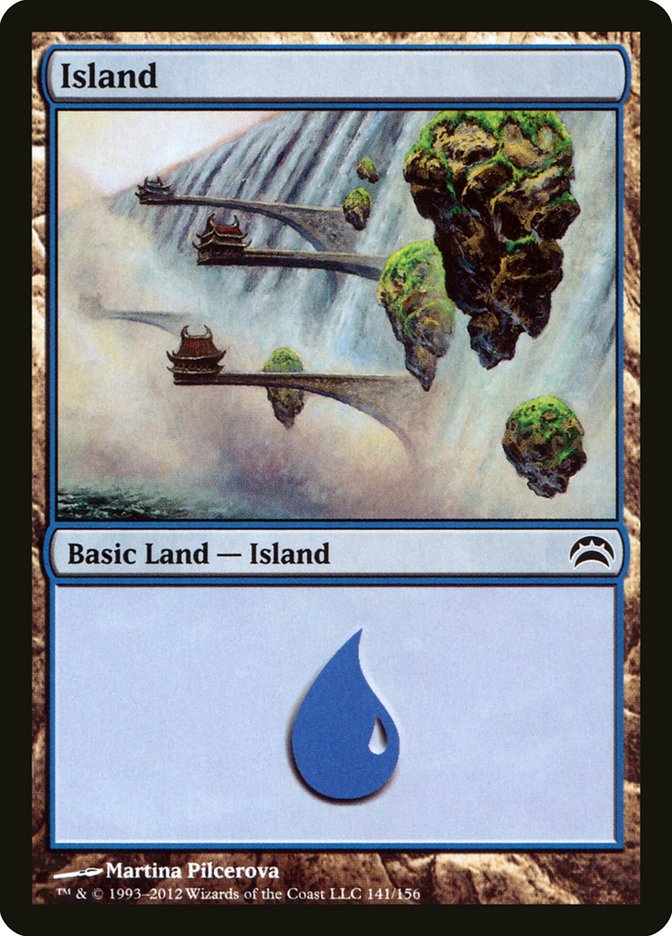Island (141) [Planechase 2012] Foil