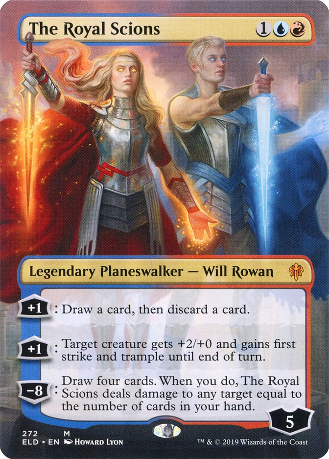 The Royal Scions (Borderless) [Throne of Eldraine] Foil
