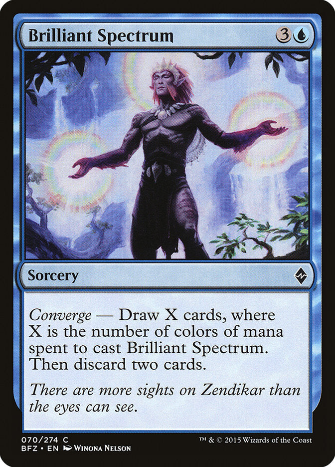 Brilliant Spectrum [Battle for Zendikar] Foil