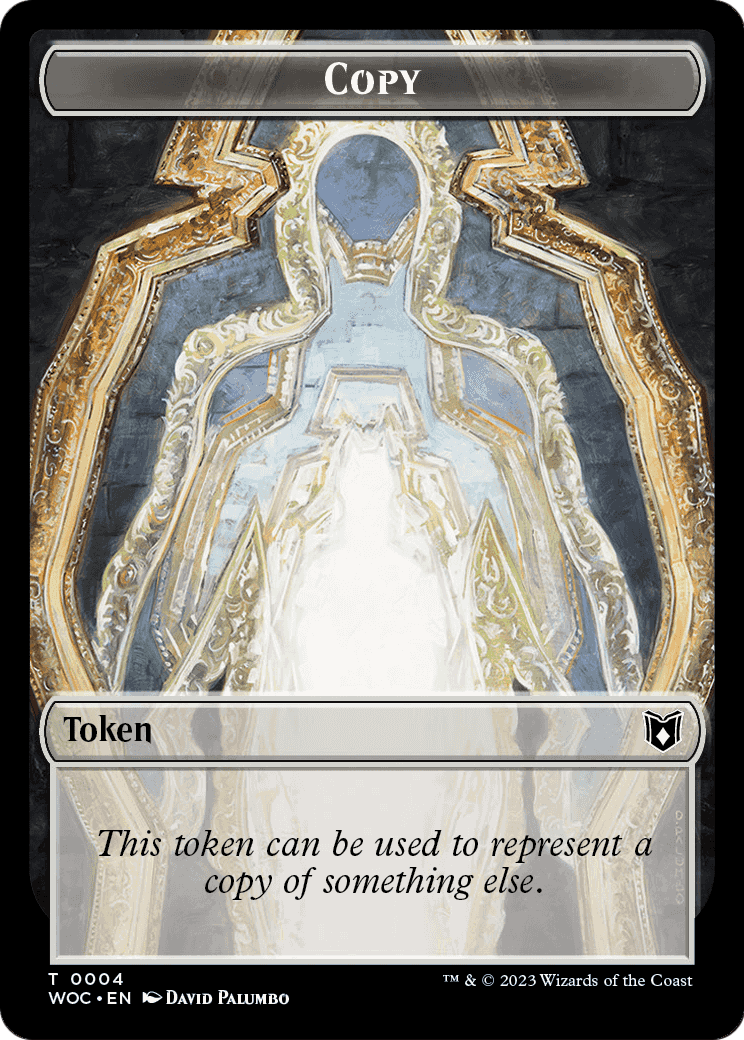 Copy  [Wilds of Eldraine Commander Tokens]