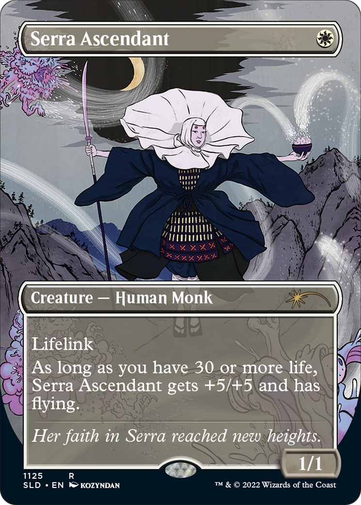 Serra Ascendant (Borderless) [Secret Lair Drop Series] Foil