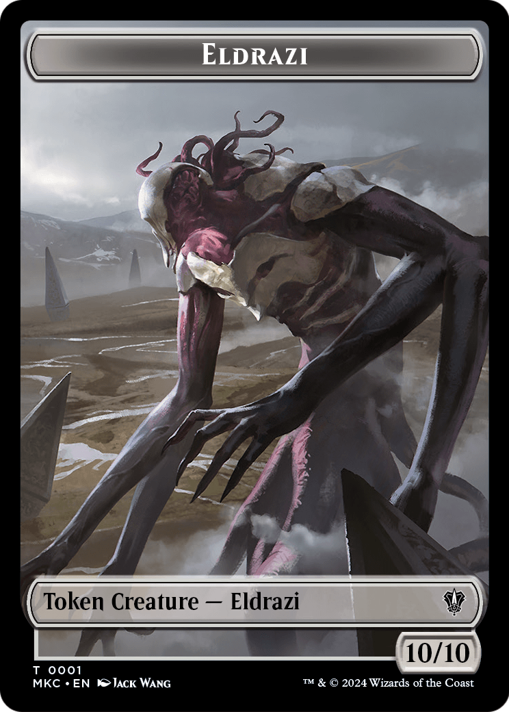 Eldrazi  [Murders at Karlov Manor Commander Tokens] Foil
