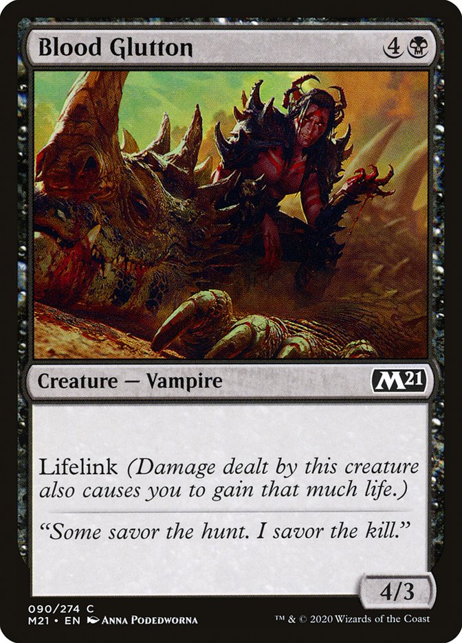 Blood Glutton [Core Set 2021] Foil