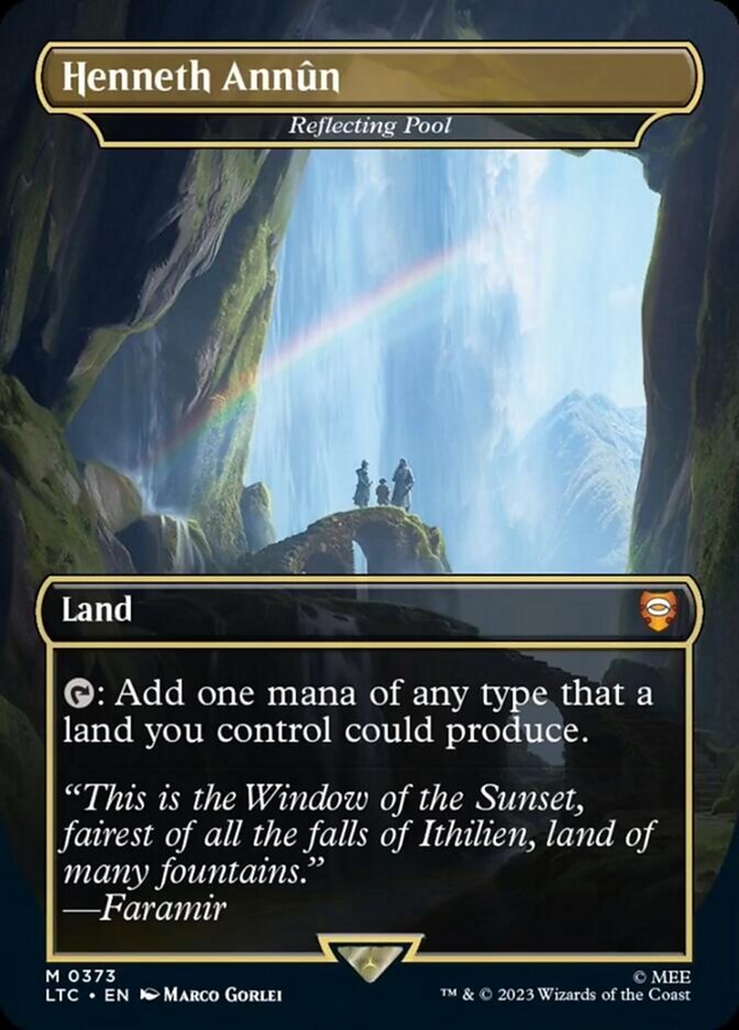 Henneth Annun - Reflecting Pool [The Lord of the Rings: Tales of Middle-Earth Commander] Foil