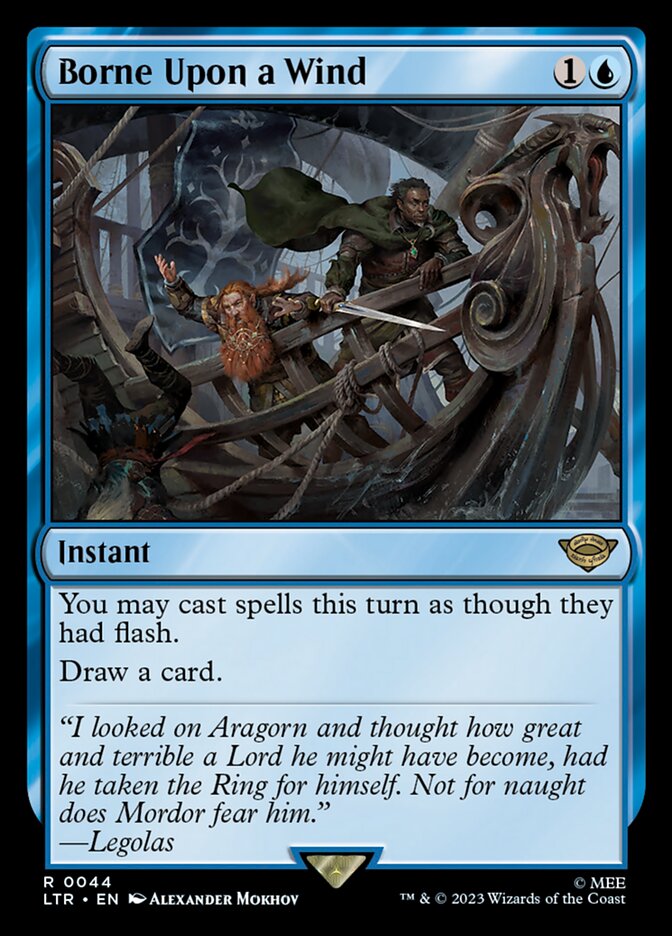 Borne Upon a Wind [The Lord of the Rings: Tales of Middle-Earth] Foil