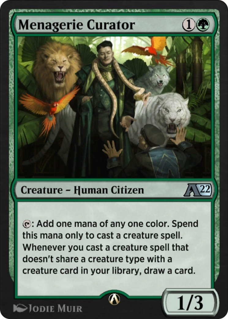 Menagerie Curator  [Alchemy: New Capenna]