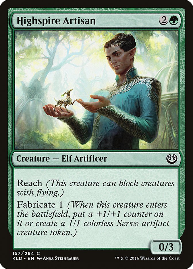 Highspire Artisan [Kaladesh] Foil
