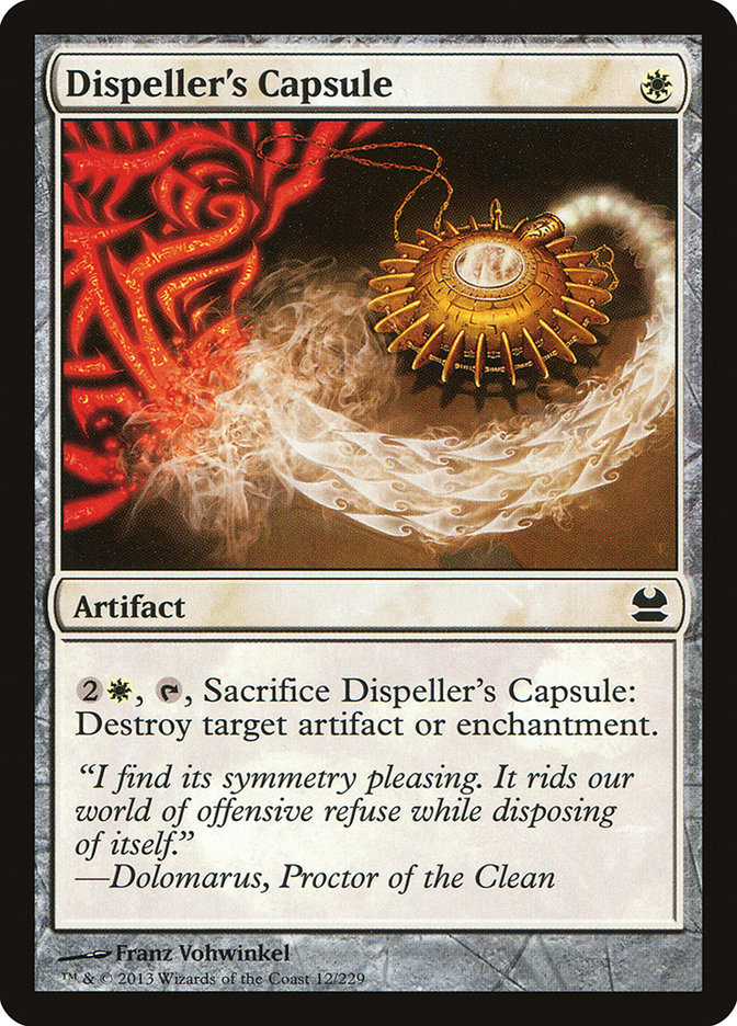Dispeller's Capsule [Modern Masters] Foil