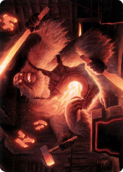 Kami of Industry // Kami of Industry  [Neon Dynasty Art Series] (Borderless) Foil