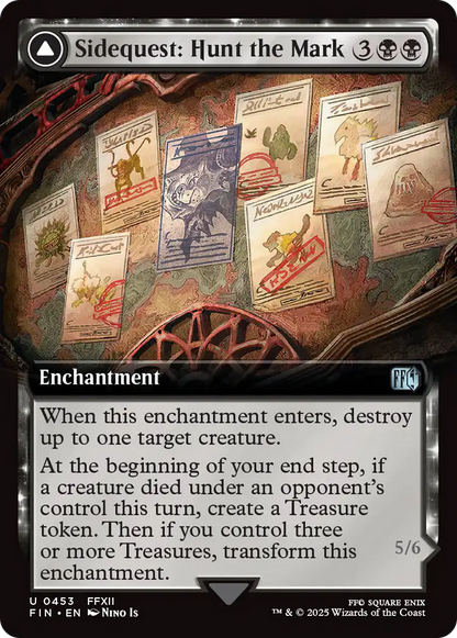 Sidequest: Hunt the Mark // Yiazmat, Ultimate Mark (Extended Art) [FINAL FANTASY] Foil