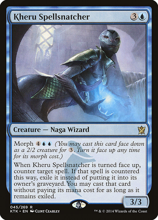 Kheru Spellsnatcher [Khans of Tarkir] Foil