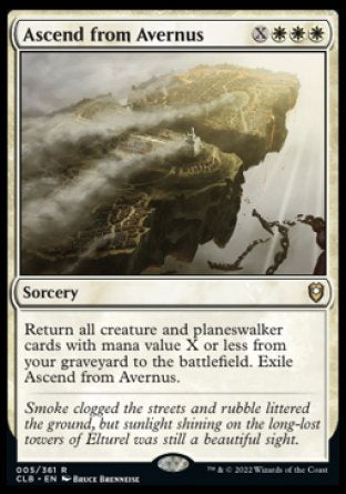 Ascend from Avernus [Commander Legends: Battle for Baldur's Gate] Foil
