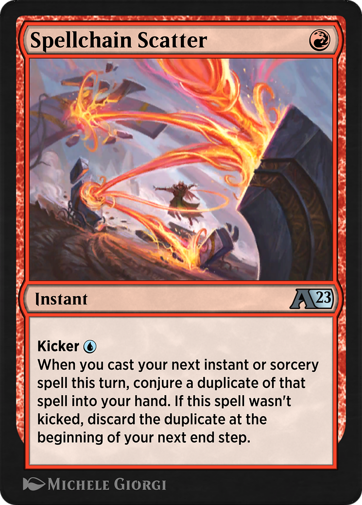 Spellchain Scatter  [Alchemy: Dominaria]