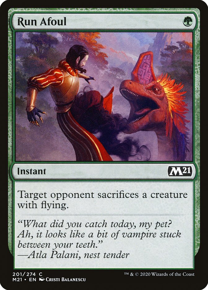 Run Afoul [Core Set 2021] Foil