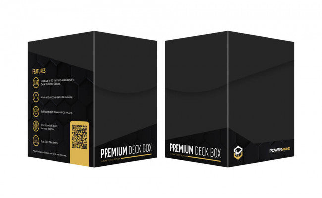 Powerwave Deck Box - Black (WSL)