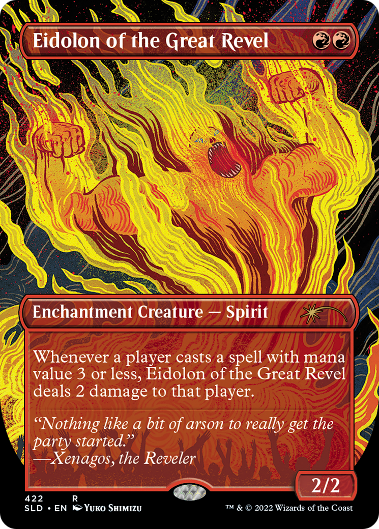 Eidolon of the Great Revel (Borderless) [Secret Lair Drop Series] Foil