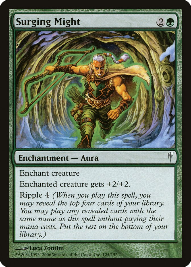Surging Might [Coldsnap] Foil