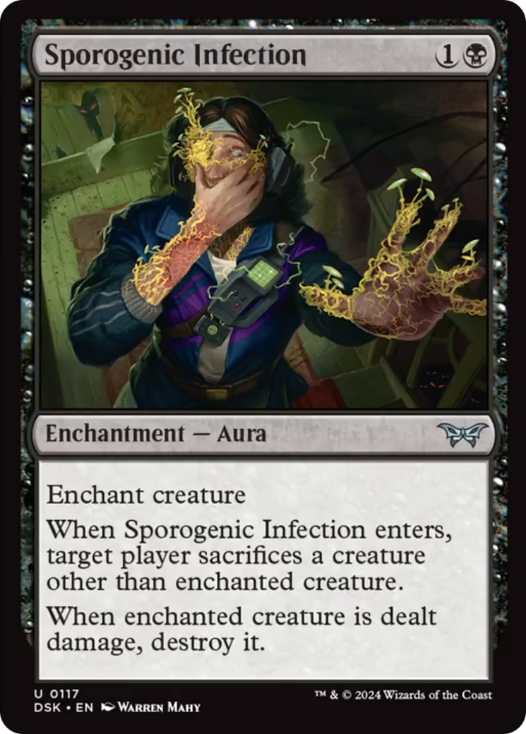 Sporogenic Infection [Duskmourn: House of Horror] Foil