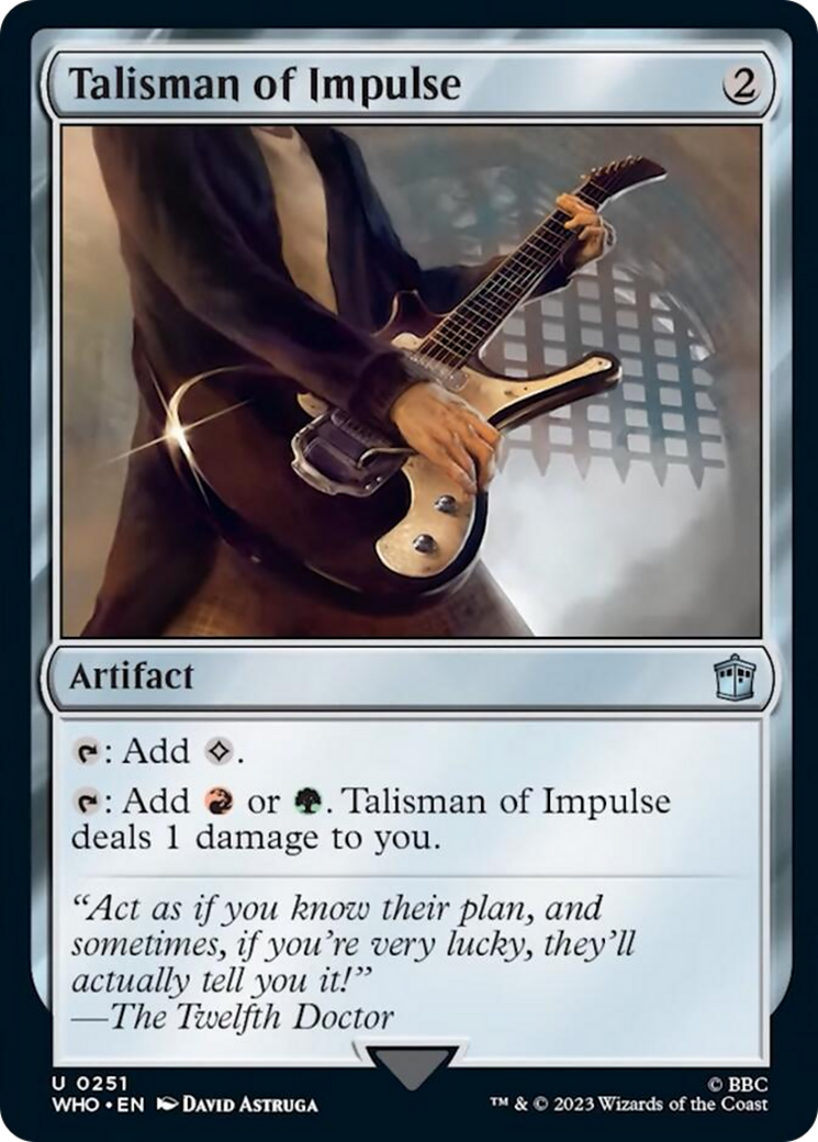 Talisman of Impulse [Doctor Who] Foil