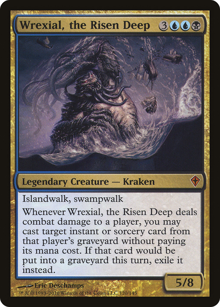 Wrexial, the Risen Deep  [Worldwake] Foil