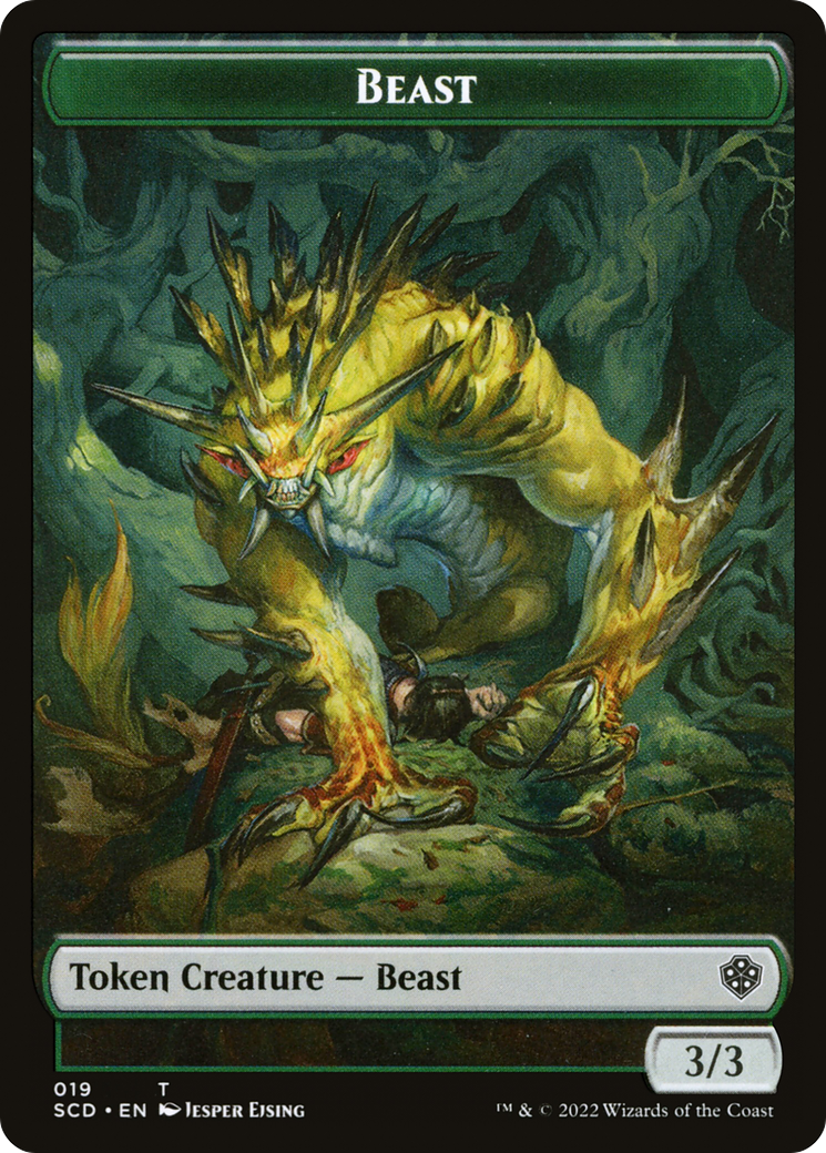Beast  [Starter Commander Deck Tokens] Foil