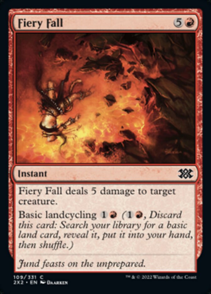 Fiery Fall [Double Masters 2022] Foil
