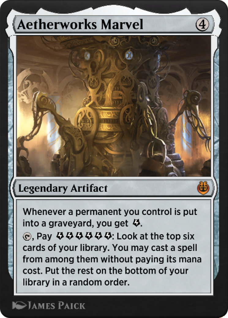 Aetherworks Marvel  [Kaladesh Remastered]