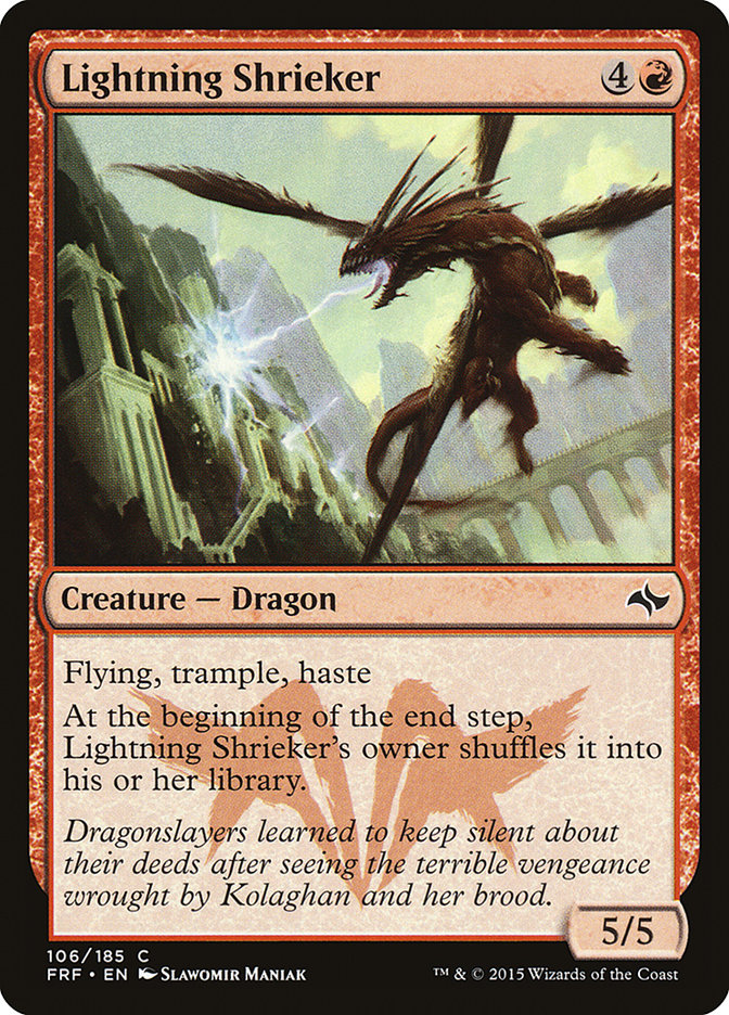 Lightning Shrieker [Fate Reforged] Foil