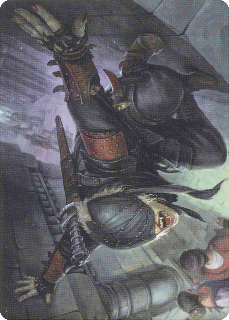 Throatseeker // Throatseeker  [Modern Horizons Art Series] (Borderless)