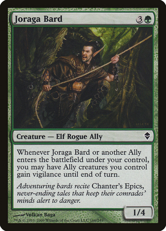 Joraga Bard [Zendikar] Foil