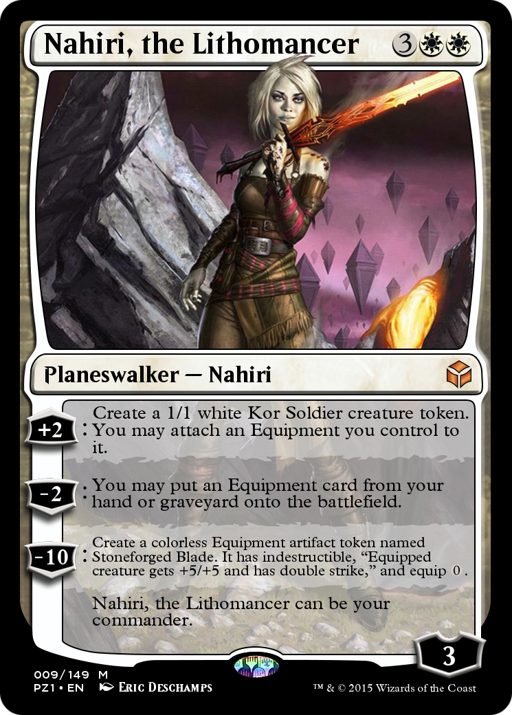 Nahiri, the Lithomancer  [Legendary Cube Prize Pack]