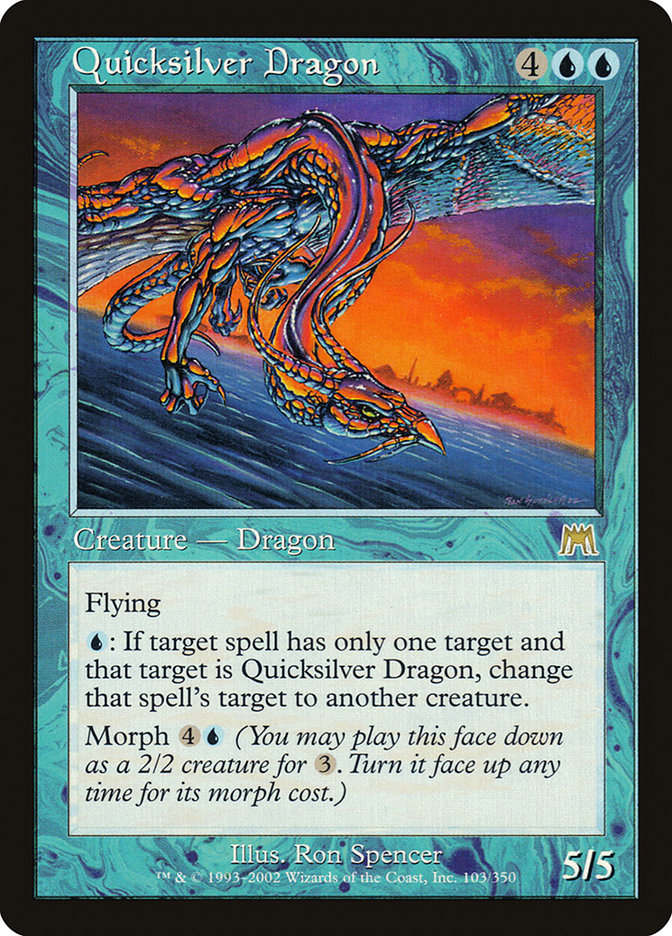 Quicksilver Dragon [Onslaught] Foil