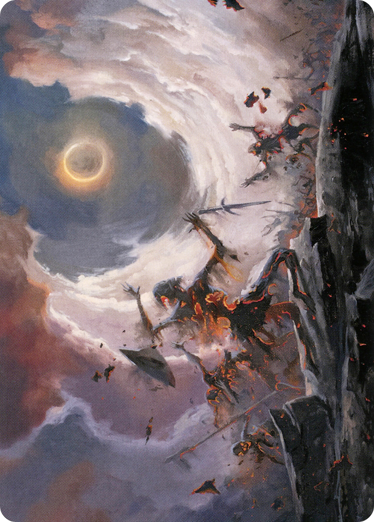 Damn // Damn  [Modern Horizons 2 Art Series] (Borderless) Foil