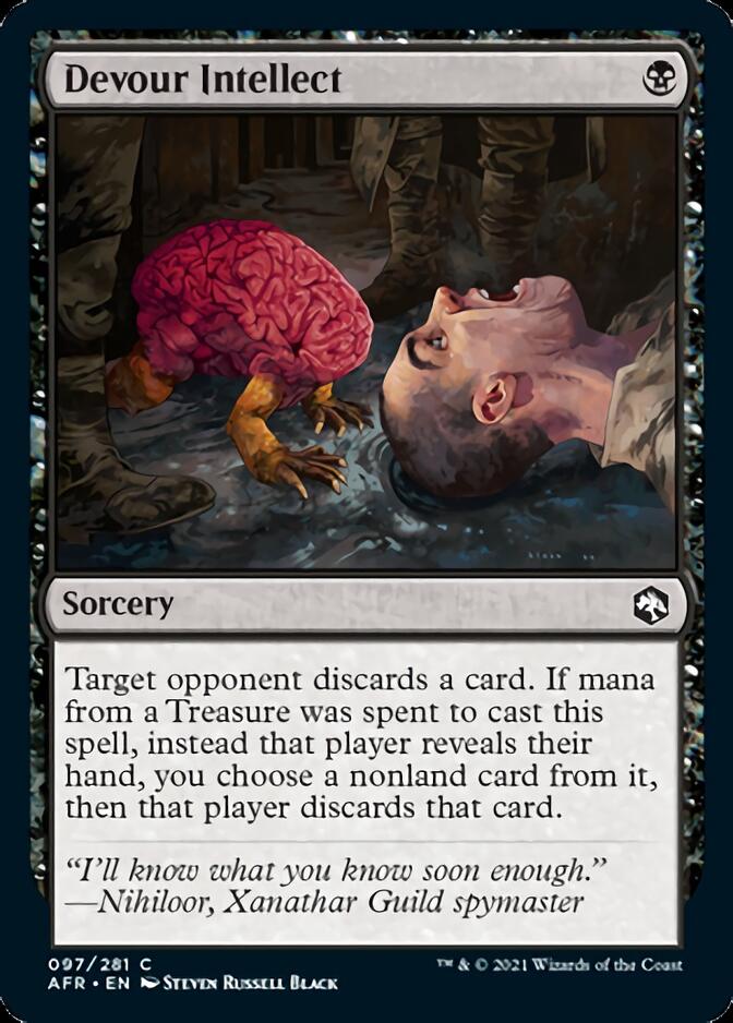 Devour Intellect [Dungeons & Dragons: Adventures in the Forgotten Realms] Foil