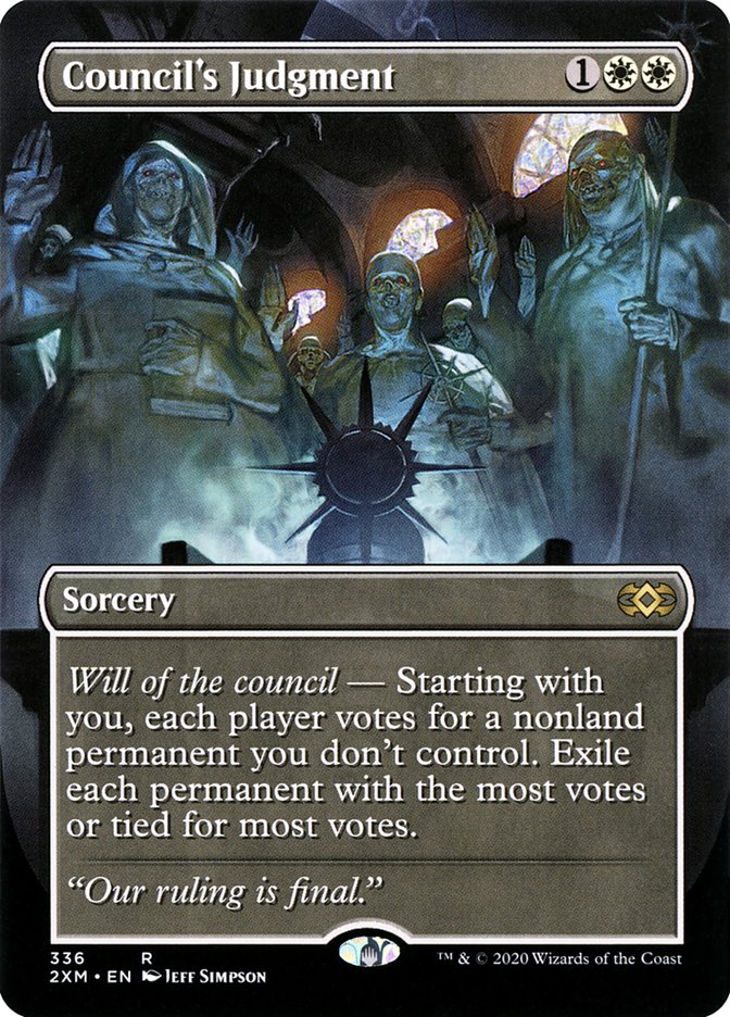 Council's Judgment (Toppers) [Double Masters] Foil