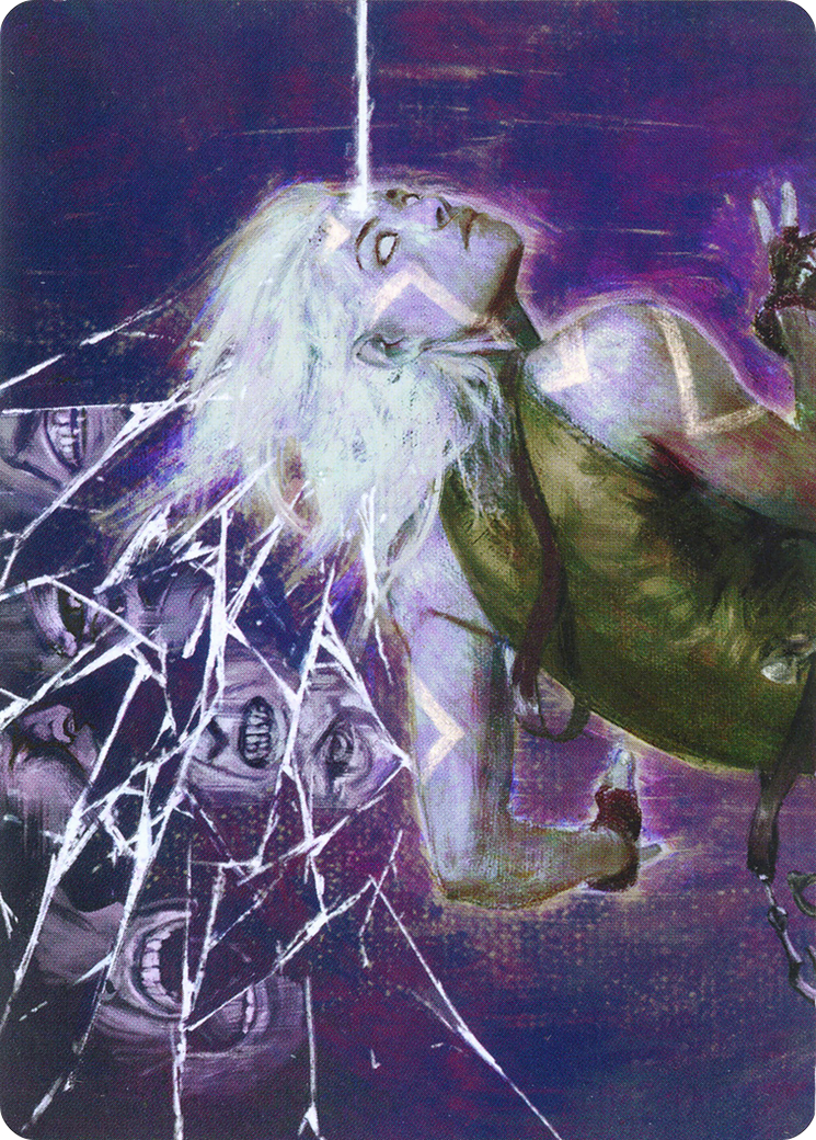 Anticognition // Anticognition  [Zendikar Rising Art Series] (Borderless) Foil