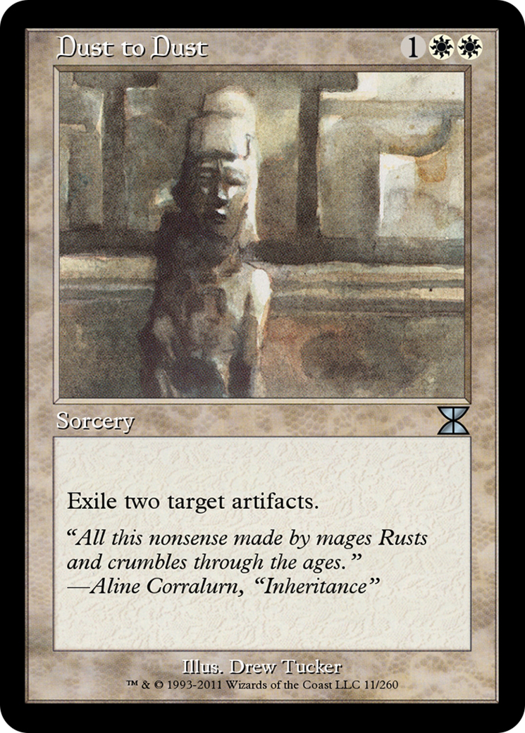 Dust to Dust  [Masters Edition IV] Foil