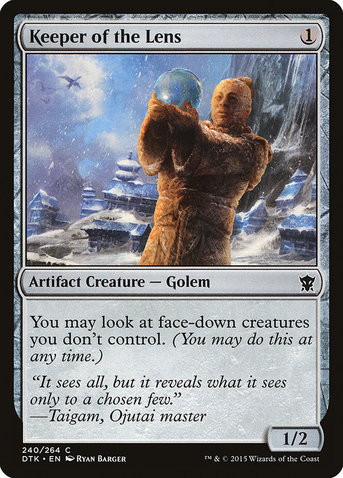 Keeper of the Lens [Dragons of Tarkir] Foil