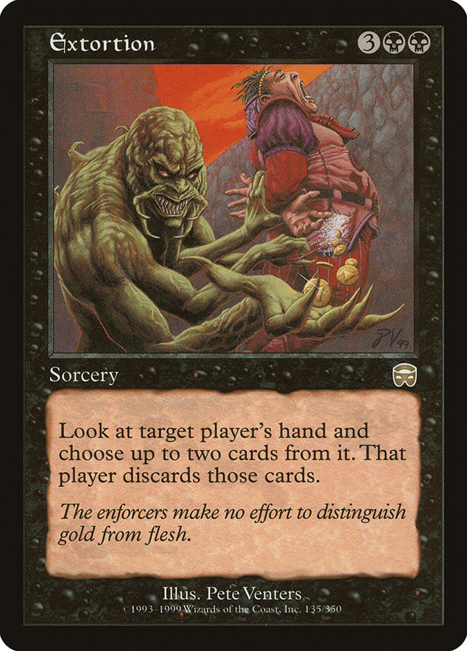 Extortion [Mercadian Masques] Foil