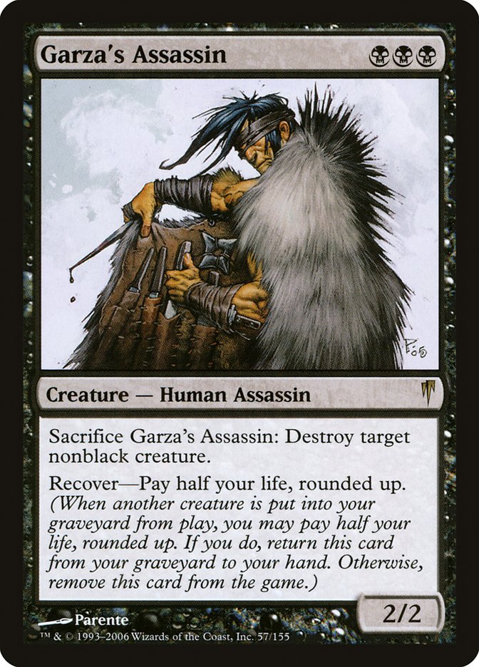 Garza's Assassin [Coldsnap] Foil