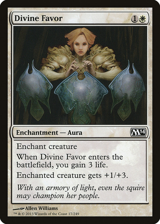 Divine Favor [Magic 2014] Foil