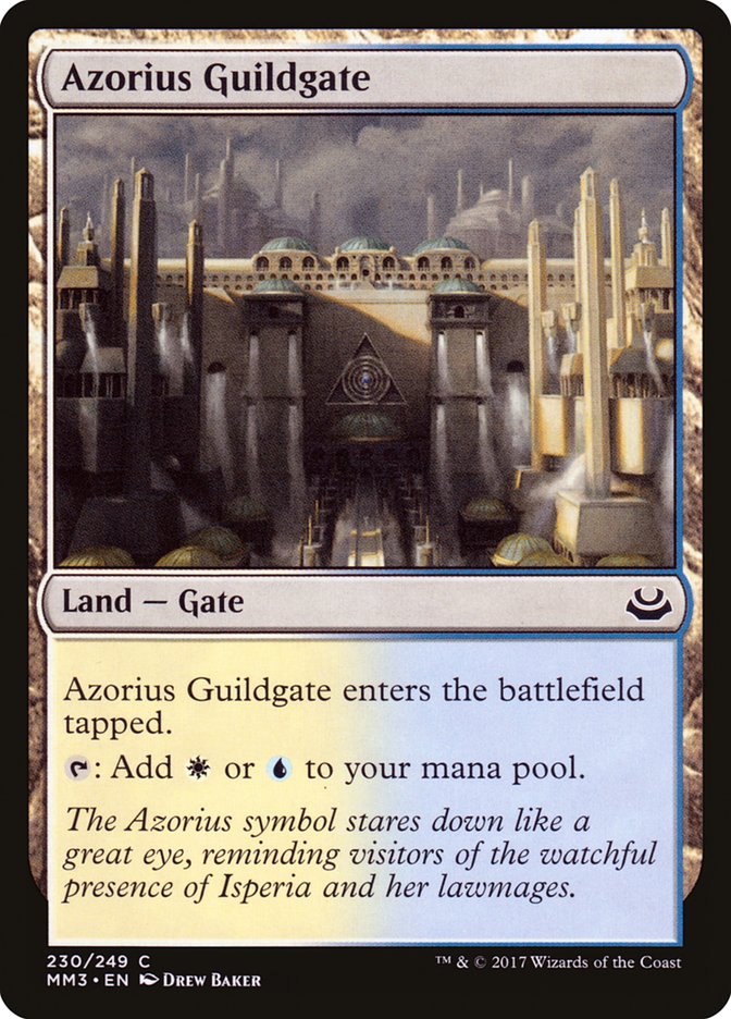 Azorius Guildgate [Modern Masters 2017] Foil