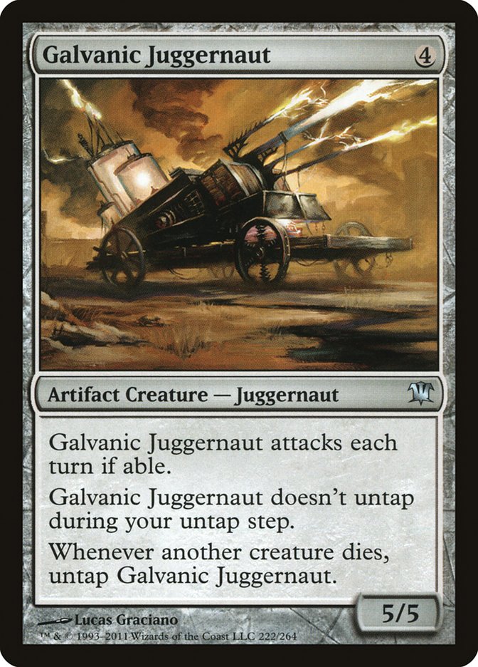 Galvanic Juggernaut [Innistrad] Foil