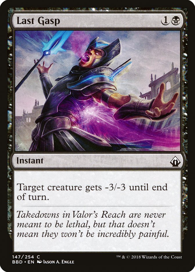 Last Gasp [Battlebond] Foil