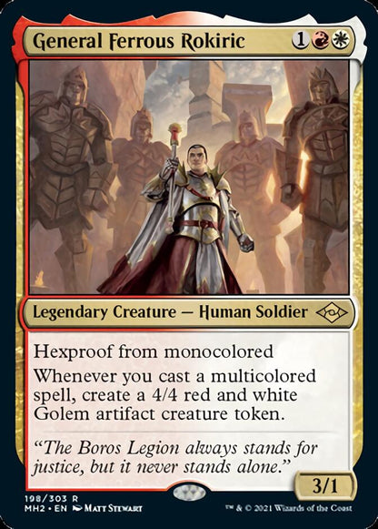 General Ferrous Rokiric [Modern Horizons 2] Foil